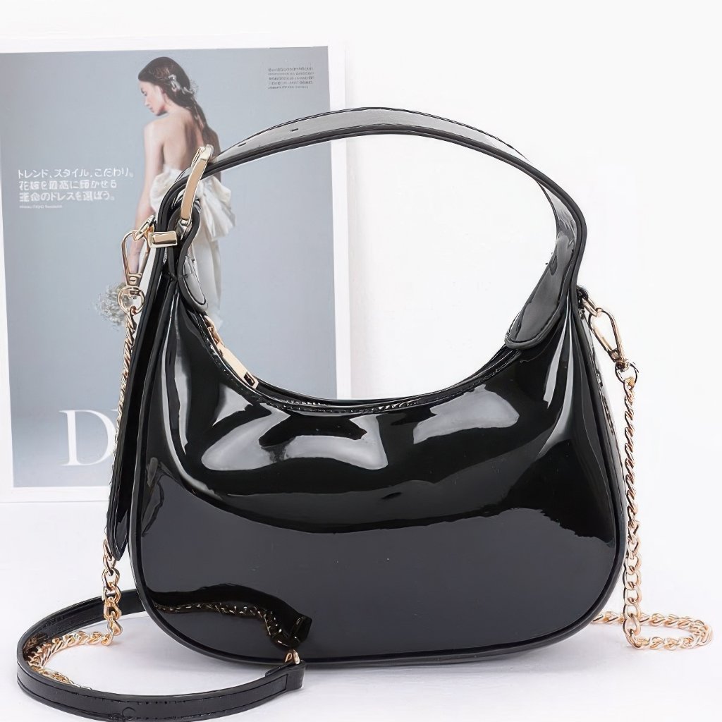 Enamel Hobo Bag